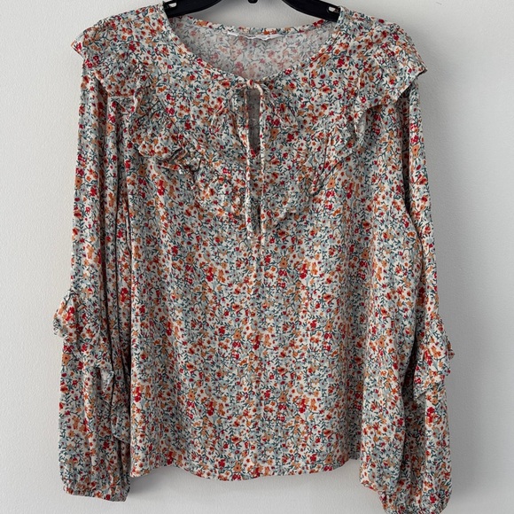 Sonoma Multicolor Floral Blouse - Picture 1 of 4